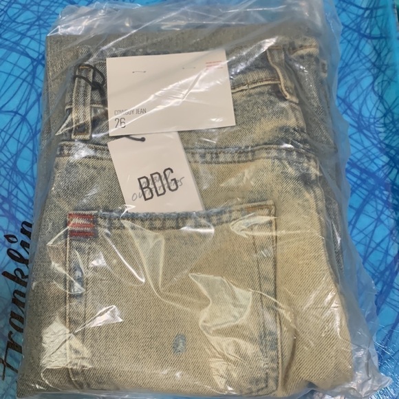 Urban Outfitters BDG High-Waisted Cowboy Jean Vintage Distressed size 26 NWT - Picture 10 of 10